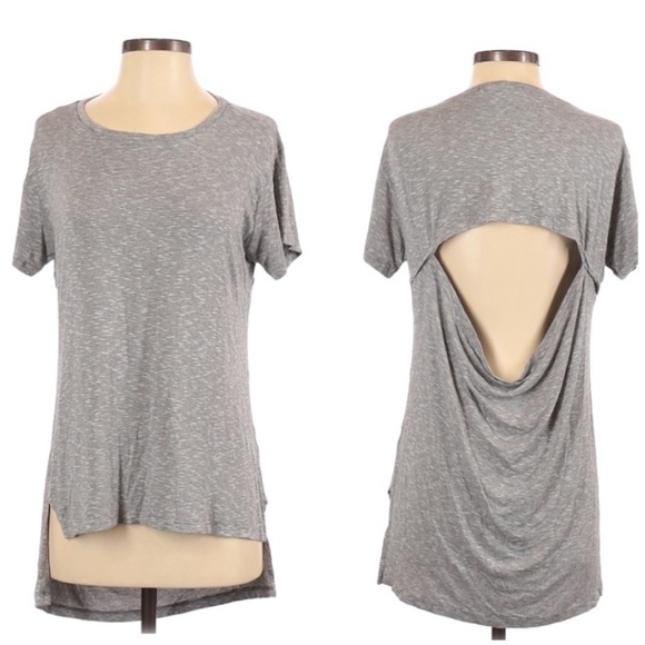 Urban Outfitters open back Short Sleeve T-Shirt l SIZE XS - Picture 1 of 4
